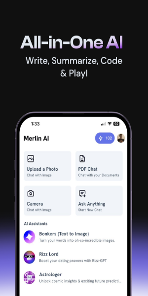 Merlin - Chat with AI Скриншот 0