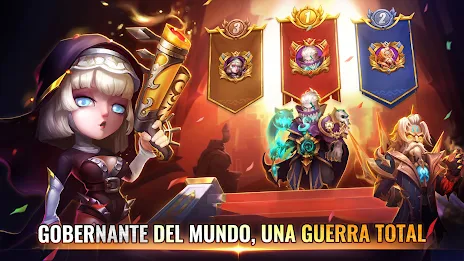 Schermata Castle Clash:Gobierna el Mundo 1