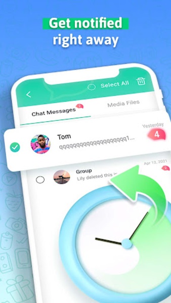 Recover Deleted Messages - WA স্ক্রিনশট 0