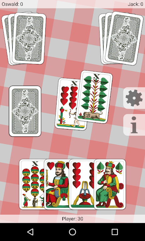 Schermata Seven - Card Game 0