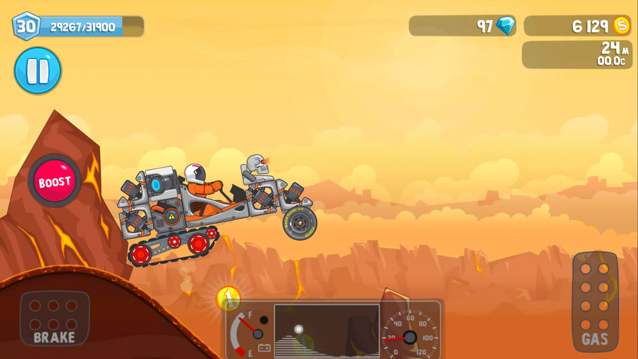 Rovercraft:Race Your Space Car Ảnh chụp màn hình 2