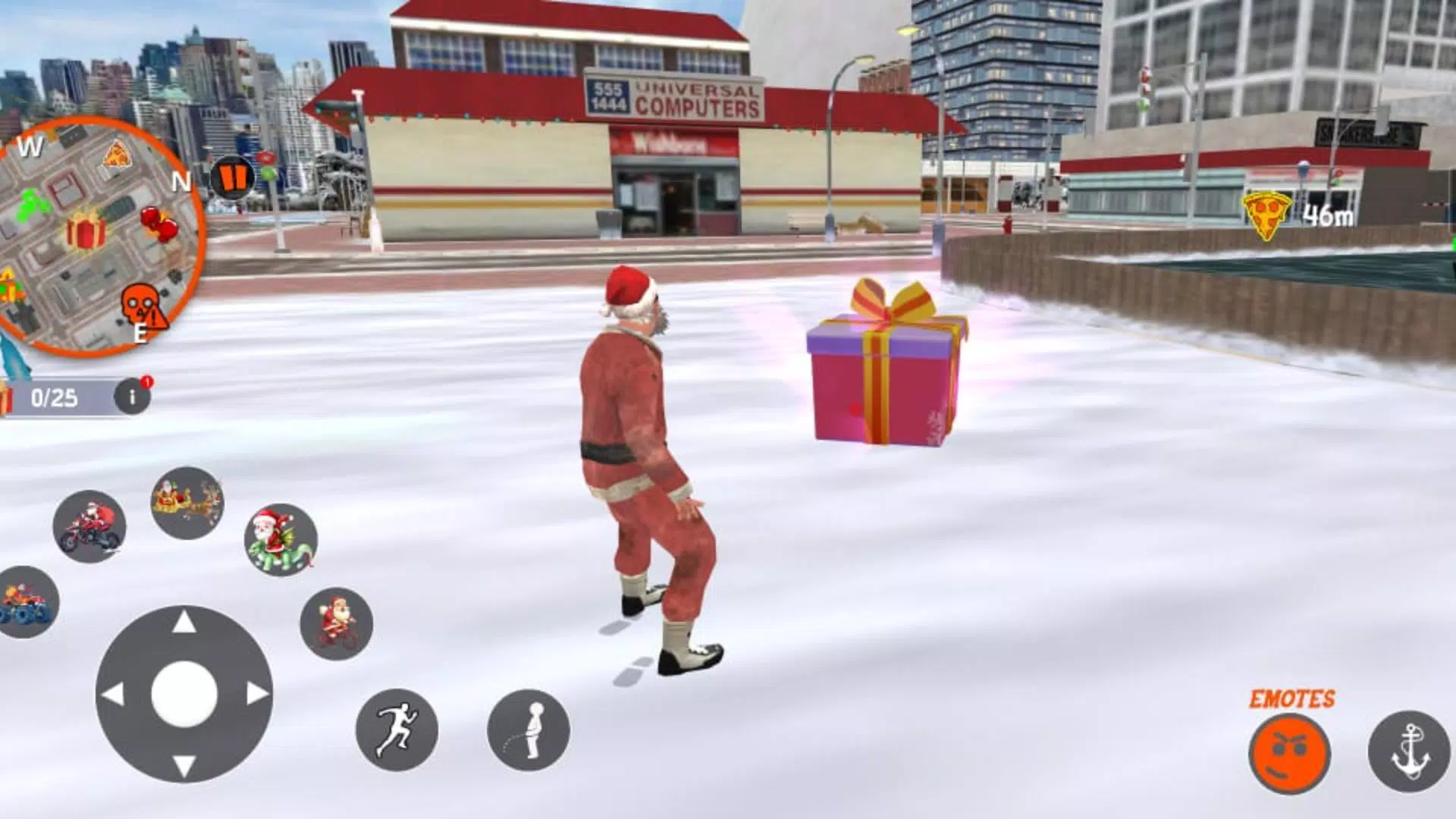 Schermata Gangster Santa Openworld Game 2