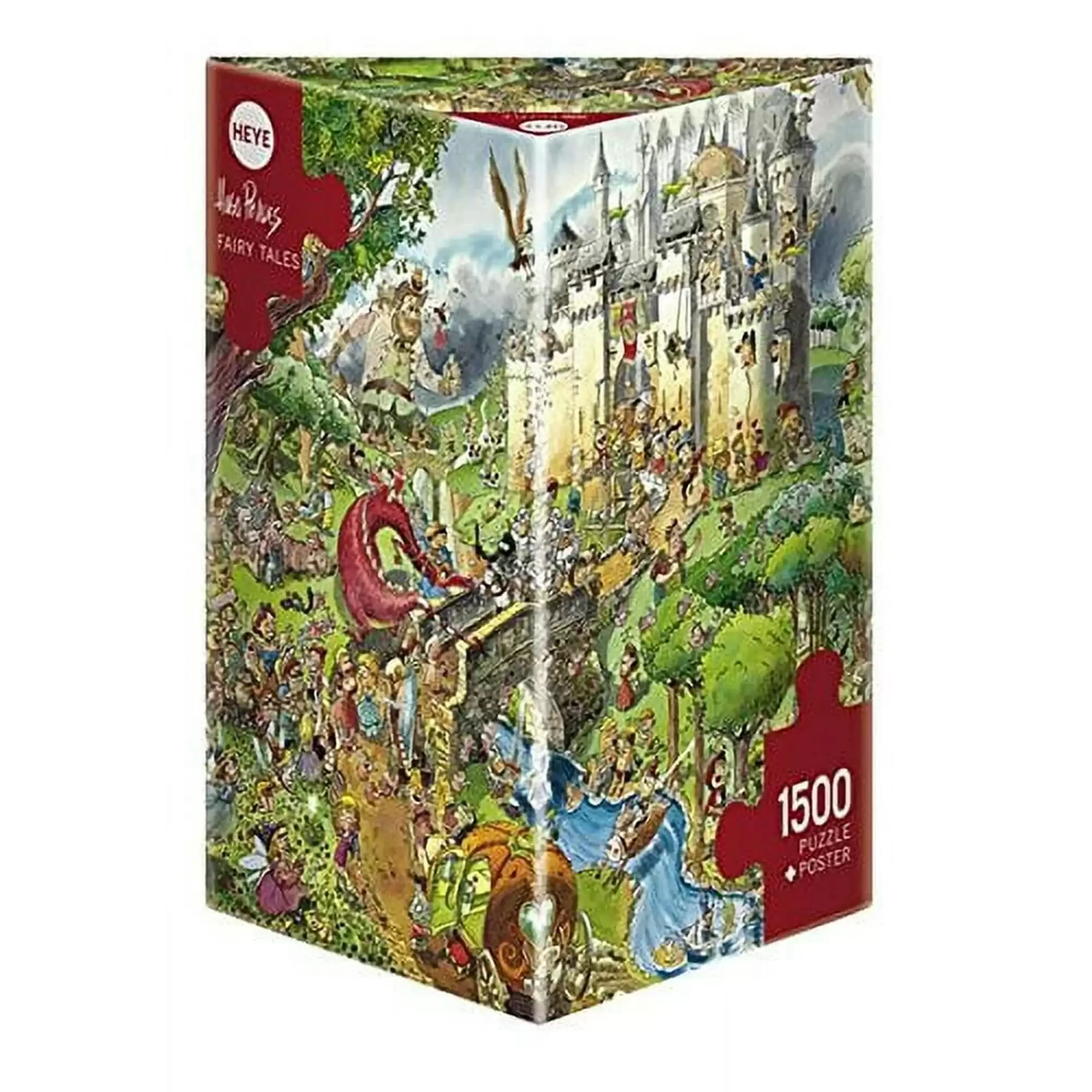 Heye Triangular Fairy Tales Prades Puzzles (1500 pièces)