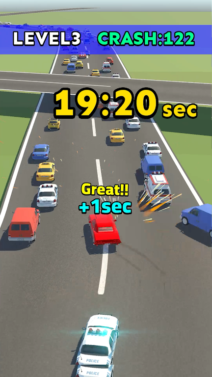 Car Chase And Crash Run 스크린샷 3