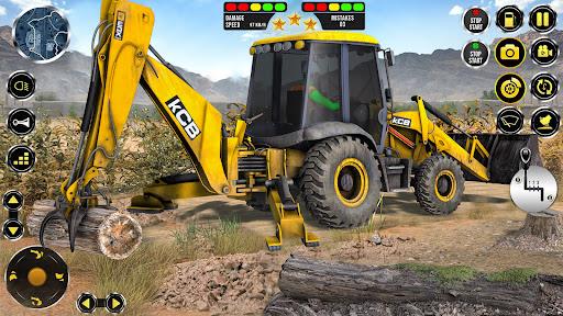 Heavy Excavator JCB Games स्क्रीनशॉट 1