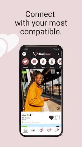 BlackCupid: Namoro para Negros Captura de tela 2