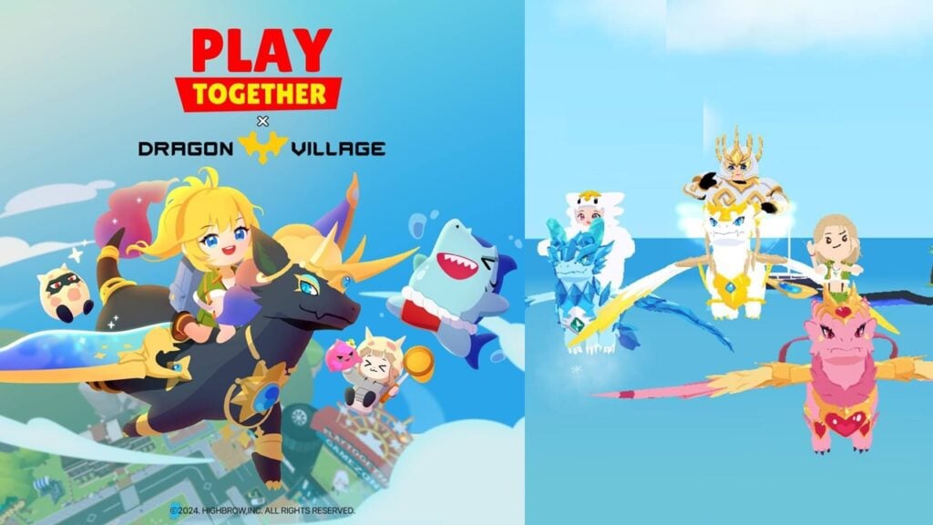 To Nuri, Jimon i Latające Smoki w crossoverze Play Together x Dragon Village!