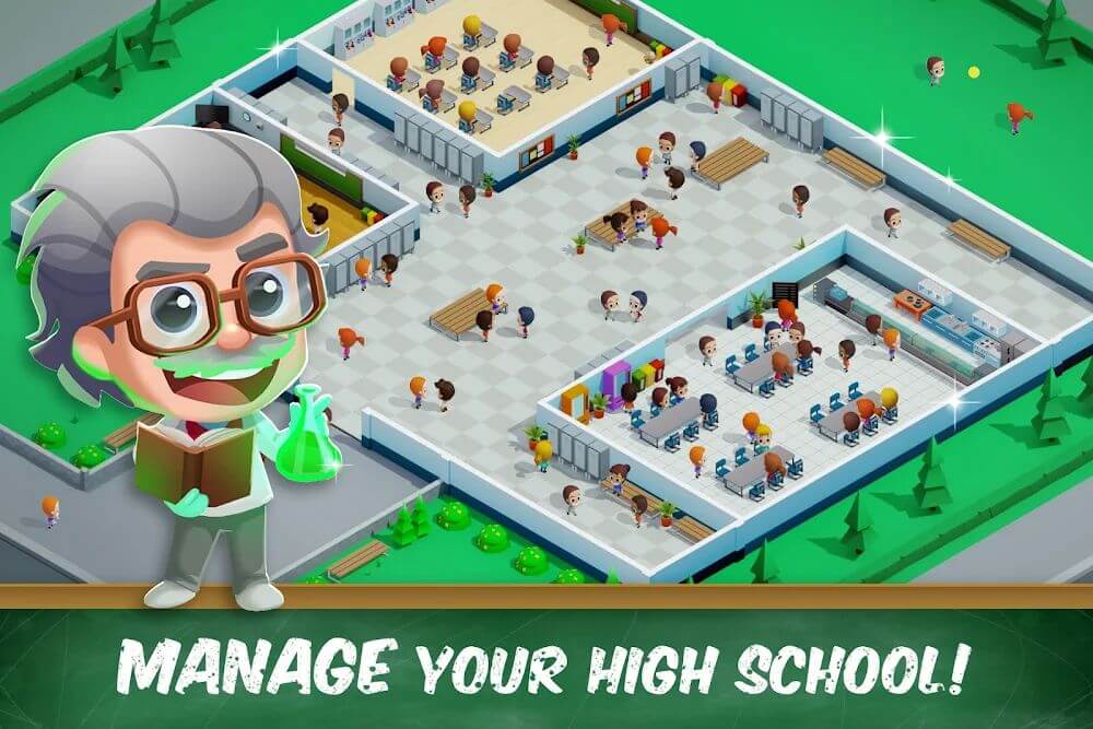 Idle High School Tycoon Mod Schermafbeelding 3