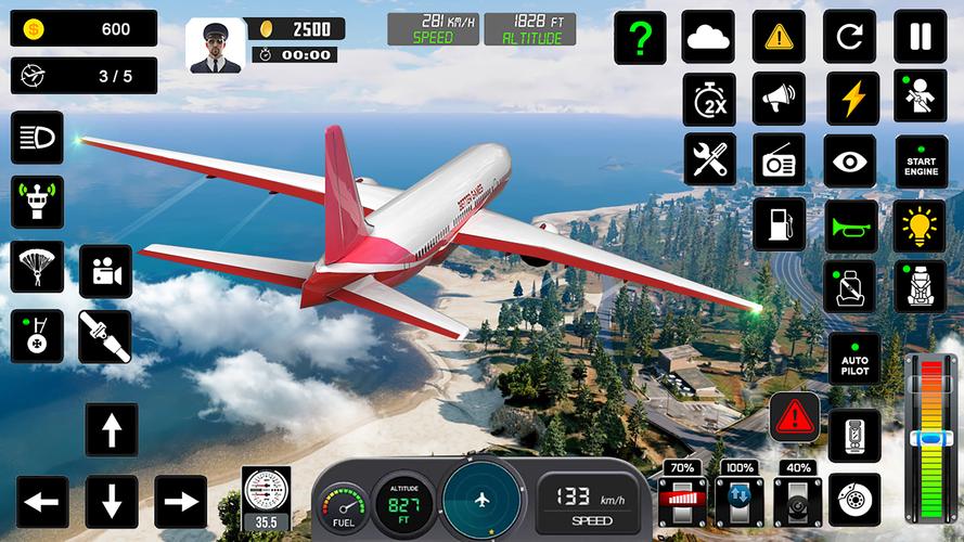 Flight Simulator : Plane Games应用截图第3张