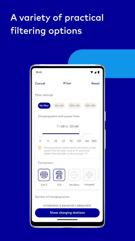 EnBW mobility+: EV charging Screenshot 2