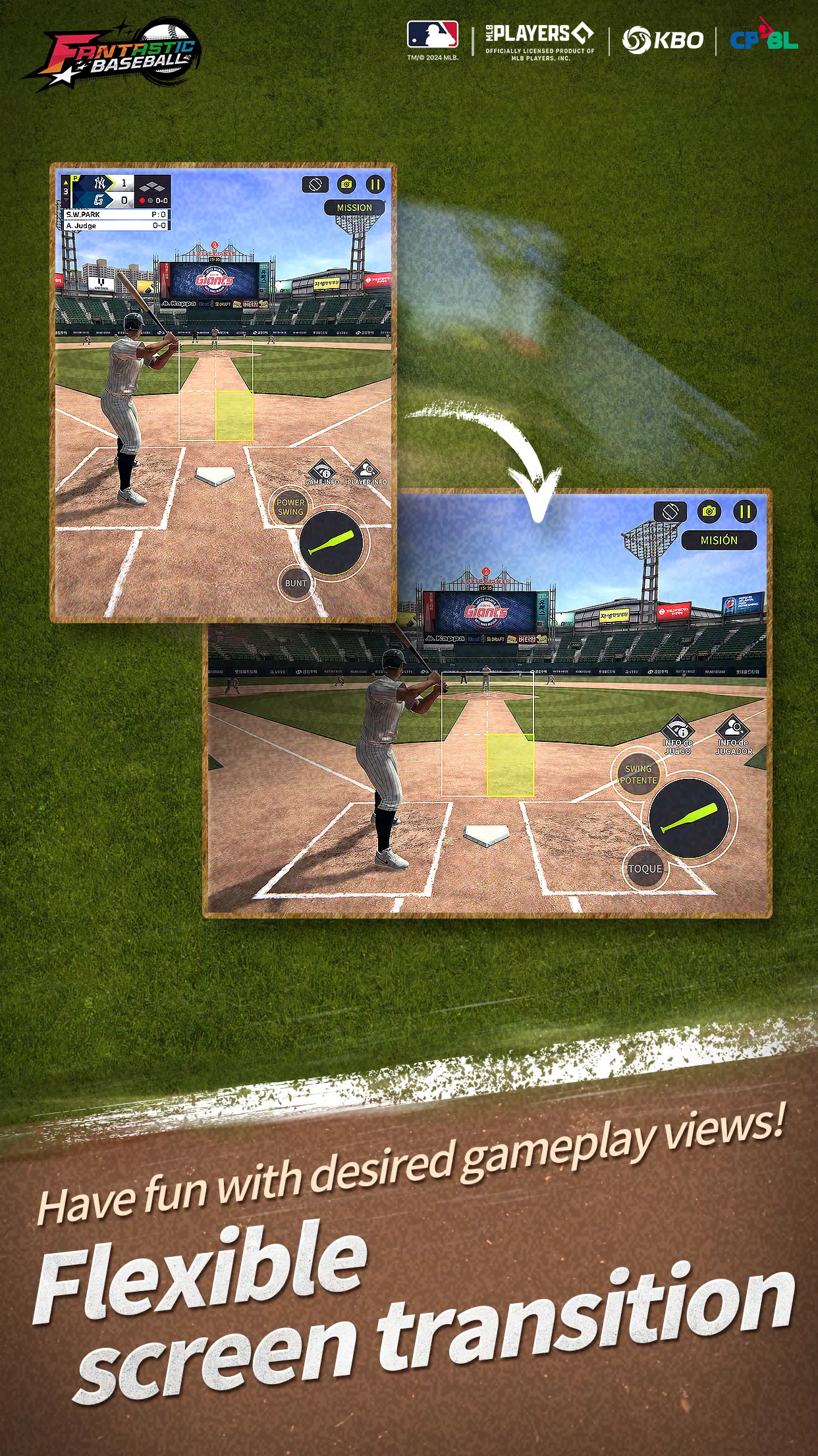 MLB Fantastic Baseball Screenshot 1