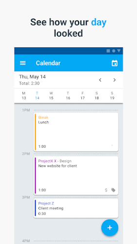 Clockify — Time Tracker ဖန်သားပြင်ဓာတ်ပုံ 2