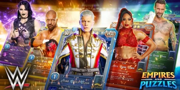 Empires & Rätsel schließt sich der WWE zum Sportunterhaltungsveranstaltung an