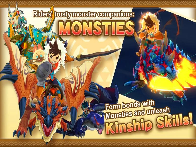 Monster Hunter Stories
</p>मुख्य विशेषताएं:<h3>
</h3>
<ul><li>रणनीतिक मुकाबला:<strong> अपने दुश्मनों को मात देने के लिए शक्ति, गति और तकनीकी हमलों का उपयोग करके बारी-आधारित लड़ाइयों में शामिल हों।</strong>
</li><li>प्रतिष्ठित राक्षस:<strong> ज़िनोग्रे, नर्गाकुगा और लैगियाक्रस जैसे प्यारे प्राणियों सहित अपने स्वयं के राक्षसों से दोस्ती करें और उनका पालन-पोषण करें।</strong>
</li><li>ऑनलाइन लड़ाई:<strong> दोस्तों के साथ टीम बनाएं या रोमांचक ऑनलाइन मल्टीप्लेयर मैचों में अन्य खिलाड़ियों को चुनौती दें।</strong>
</li><li>अद्भुत अनुभव:<strong> दोहरी भाषा में आवाज अभिनय और समृद्ध साउंडस्केप का आनंद लें।</strong>
</li><li>विस्तृत अतिरिक्त सुविधाएं:<strong> 200 से अधिक अवधारणा चित्रण और एक विशाल संगीत संग्रह प्रदर्शित करने वाले संग्रहालय का अन्वेषण करें।</strong>
</li><li>संपूर्ण अनुभव:<strong> इसमें मूल गेम के अपडेट से लेकर नए राक्षसों को जोड़ने, विस्तारित एंडगेम और अधिक चरित्र अनुकूलन की सभी सामग्री शामिल है।</strong>
</li>
</ul><p>