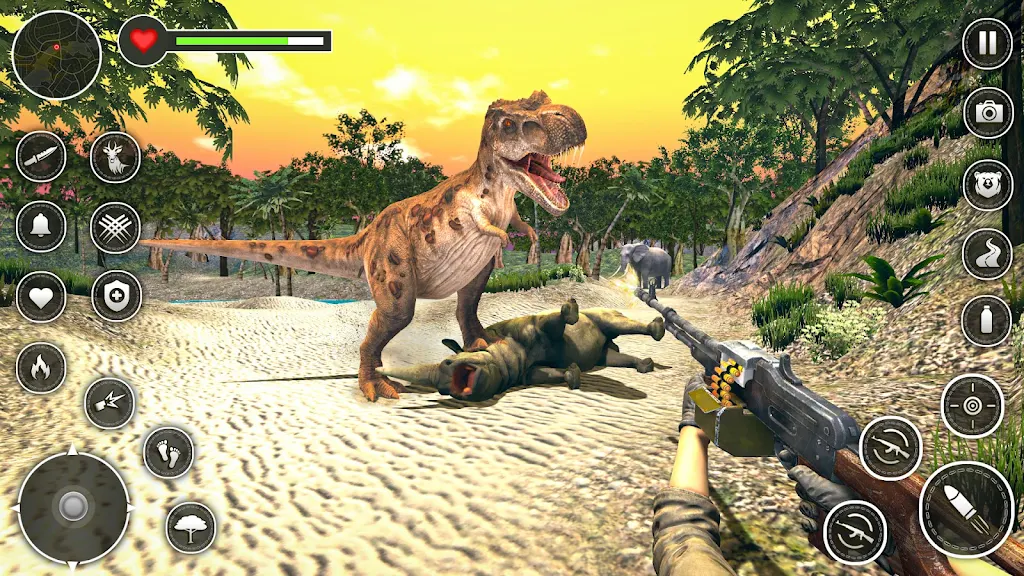 Dinosaur Hunter 3D Game Captura de pantalla 2