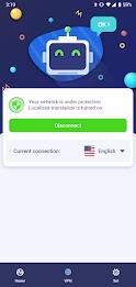 Fast VPN & All Translator Pro ဖန်သားပြင်ဓာတ်ပုံ 1