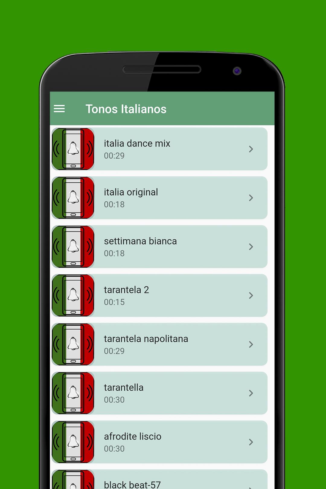 Italian Music Ringtones Скриншот 2