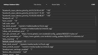 SetEdit SettingsDatabaseEditor 螢幕截圖 3