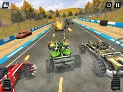 Formula Car Crash Racing Captura de pantalla 2