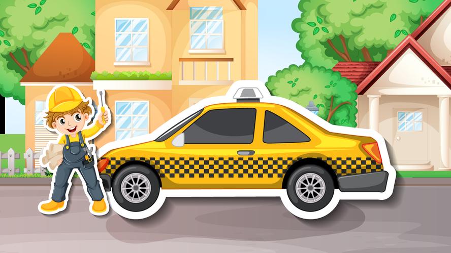 Car Wash Game For Kids Offline Скриншот 3