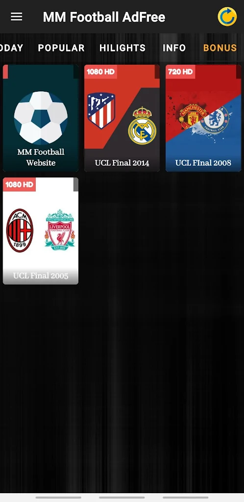 MM Football Blue 螢幕截圖 1