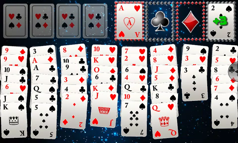 Ultimate FreeCell Solitaire 3D Screenshot 2