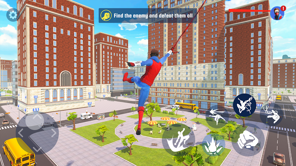 Spider Fighting: Hero Game 螢幕截圖 0