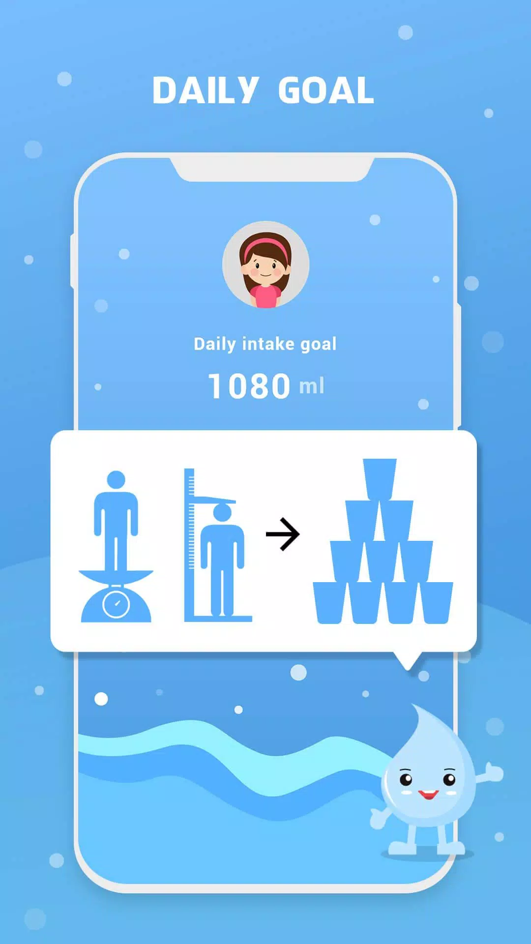 Water Reminder - Remind Drink 应用截图第2张
