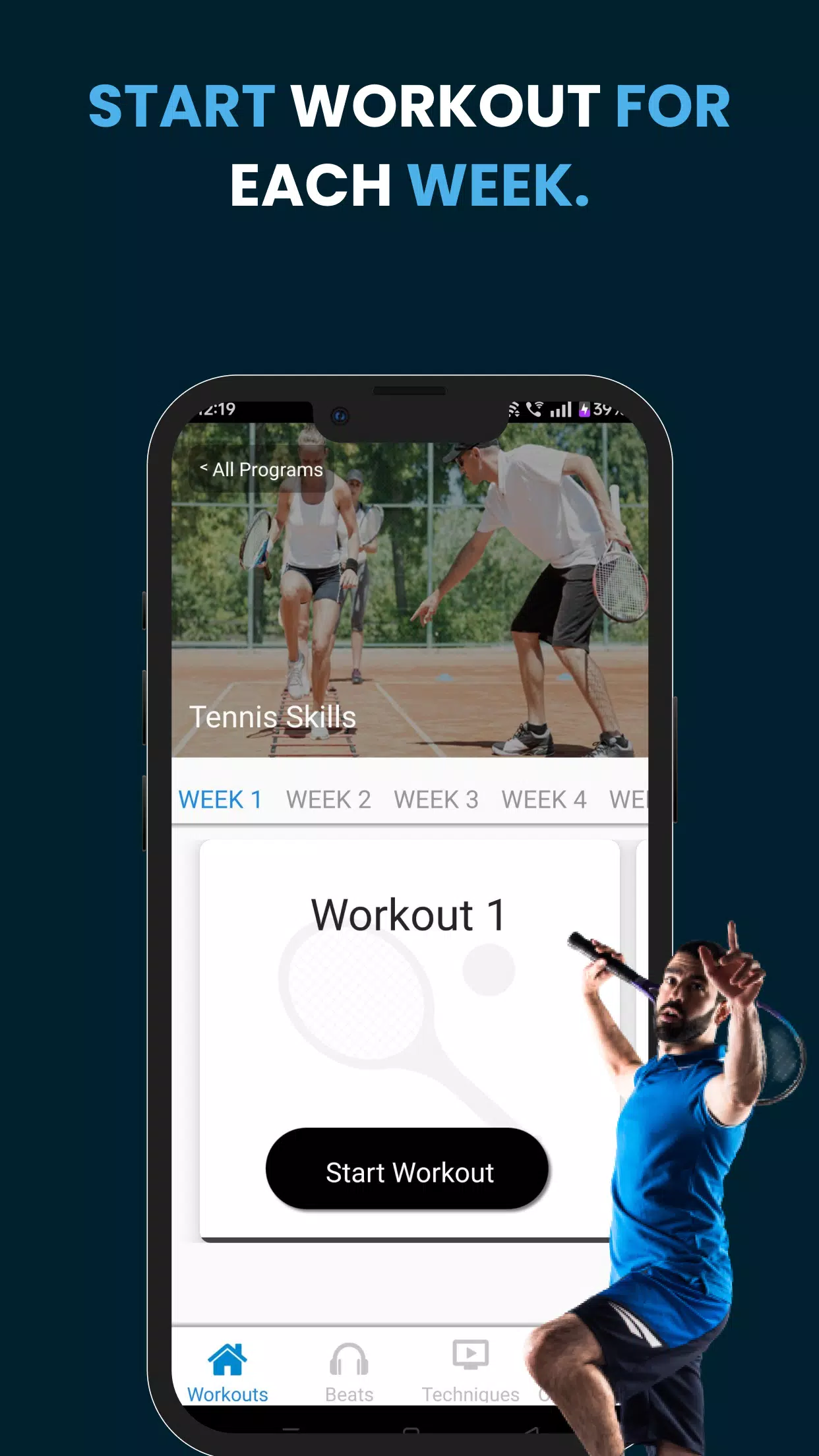 Tennis Training Ekran Görüntüsü 2