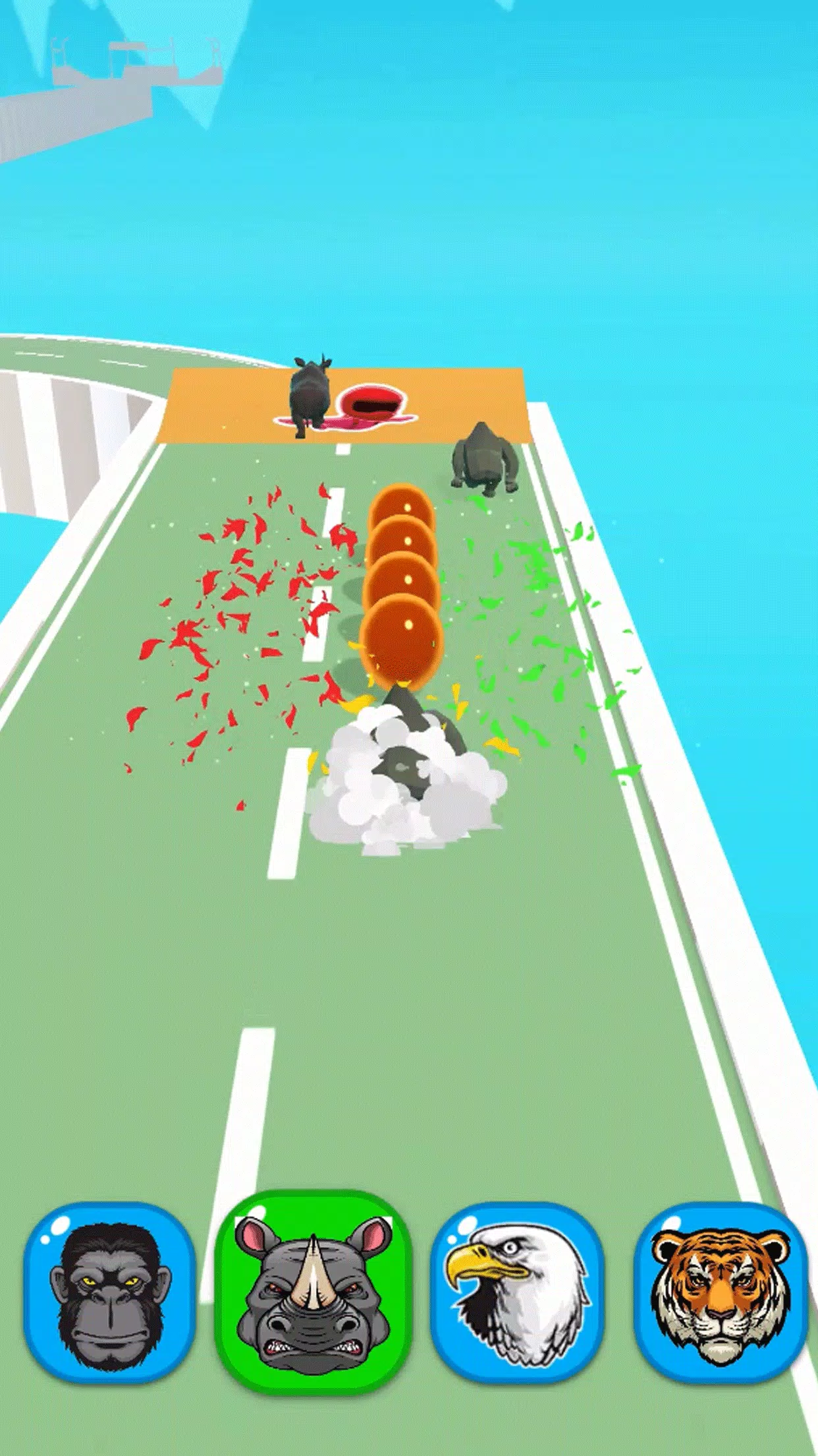 Animal Racing Tangkapan skrin 1