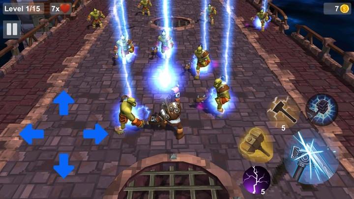 Thor Thunder Hammer: Hero Game Screenshot 0