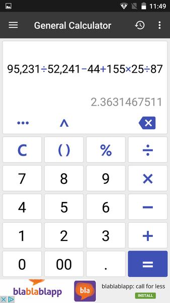 ClevCalc - Taschenrechner Screenshot 3