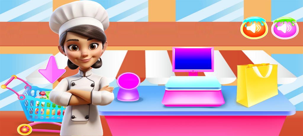 cooking game dessert maker ဖန်သားပြင်ဓာတ်ပုံ 1