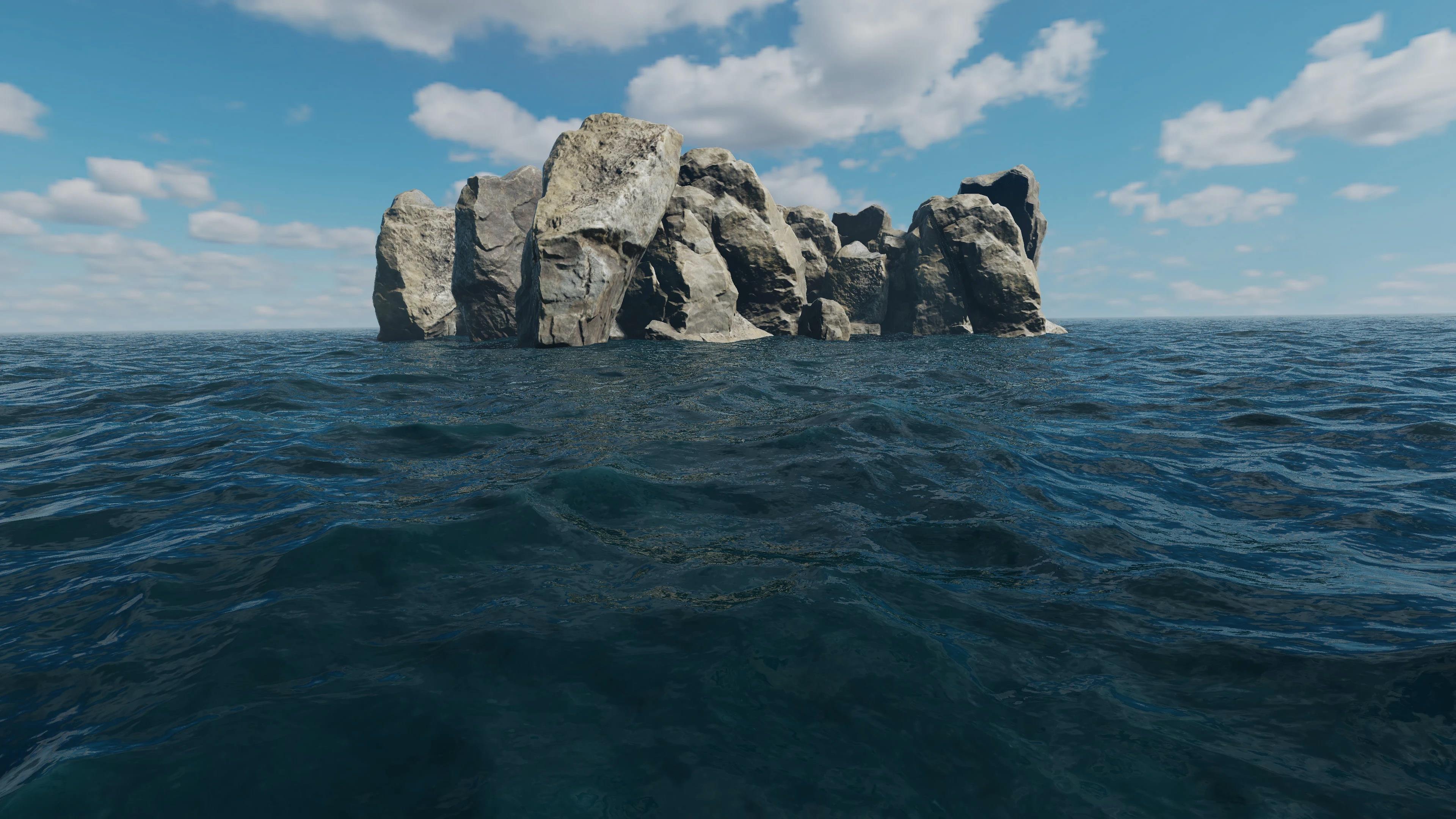 Seascape Benchmark - GPU test Schermafbeelding 0