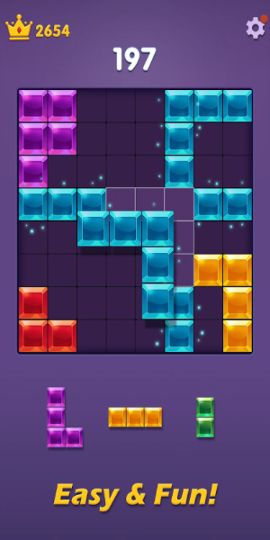 Blocks Puzzle: Gem Blast应用截图第2张