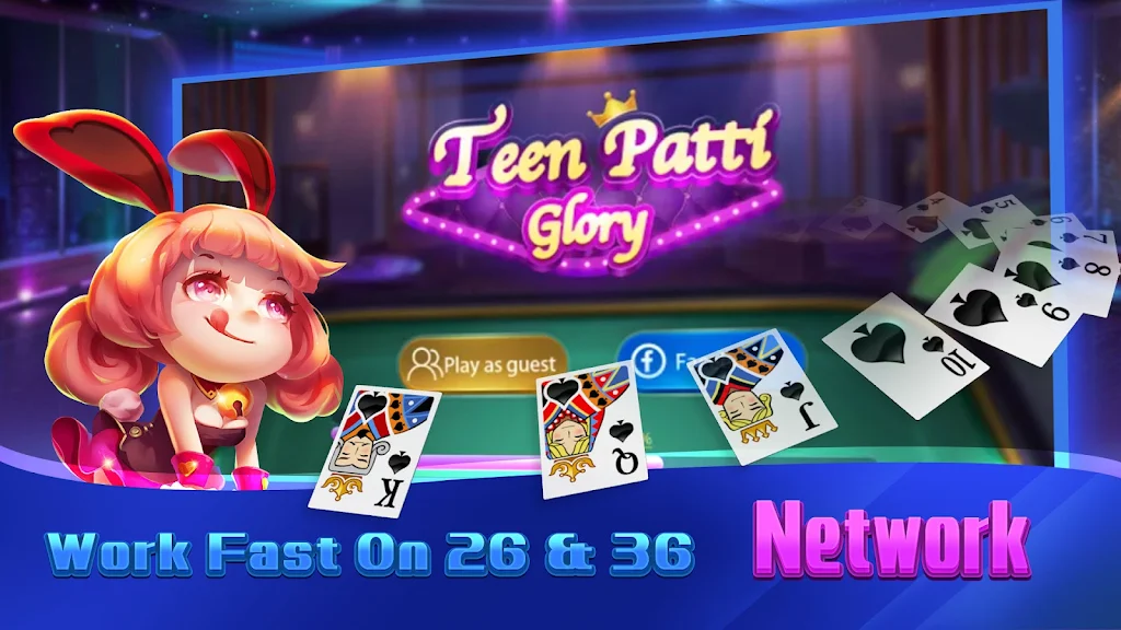 Teen Patti Glory - Online Game Captura de pantalla 1