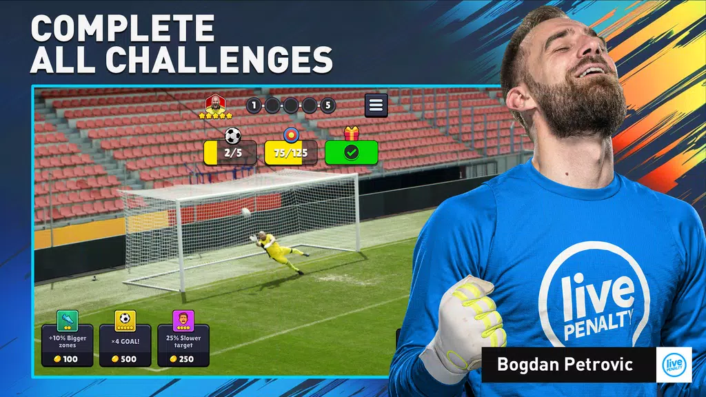 Soccer Penalty: Live Goalie 스크린샷 2