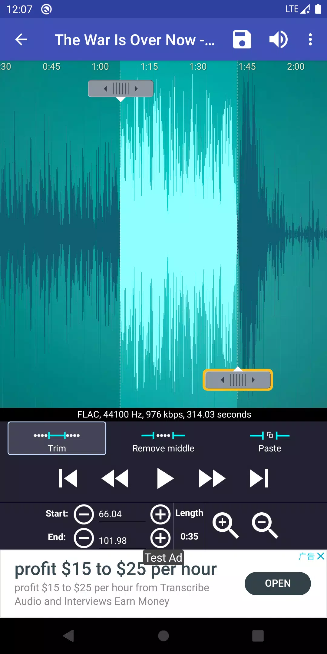 Ringtone Maker Tangkapan skrin 1
