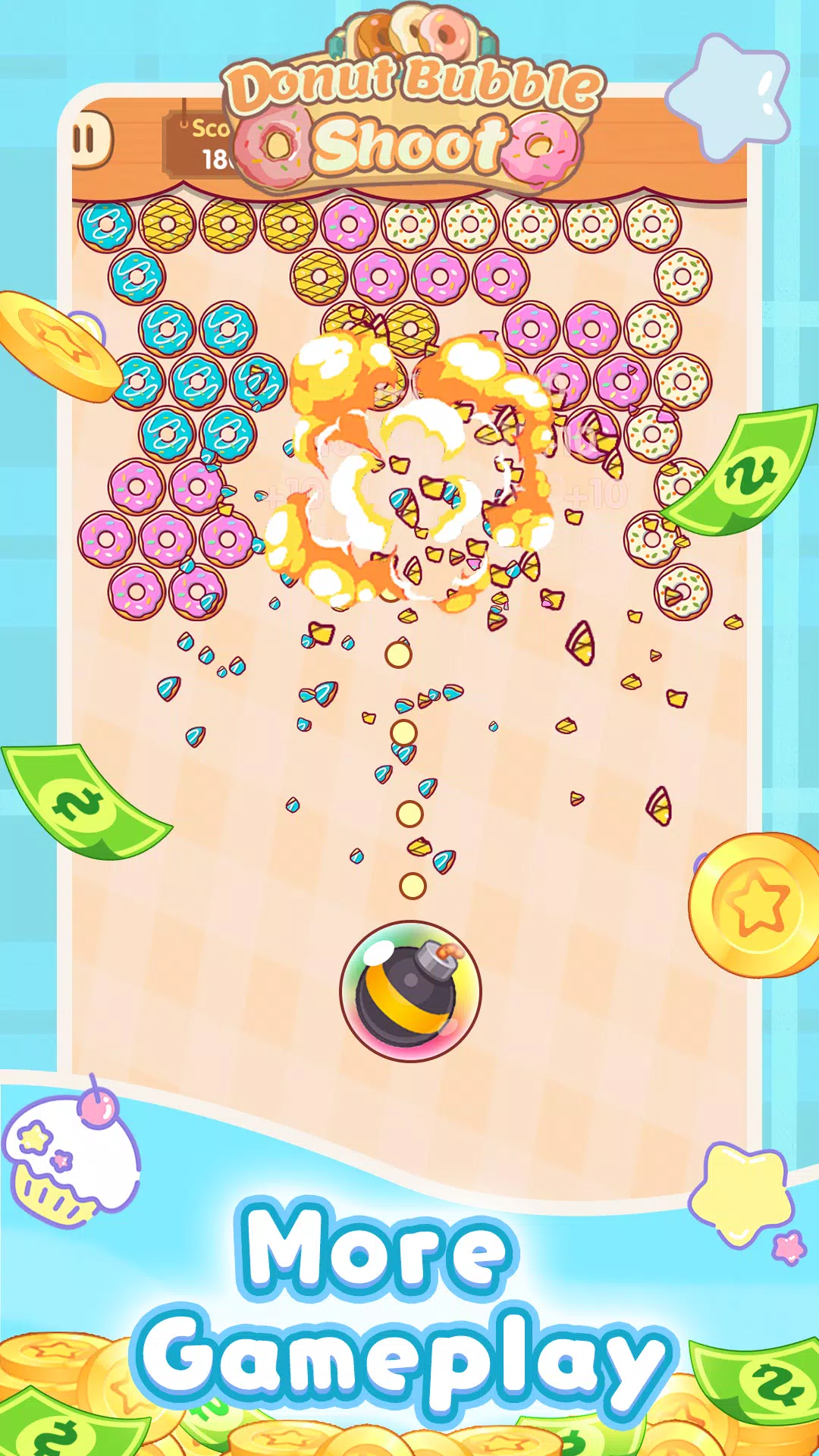 Donut Bubble Shoot Screenshot 3