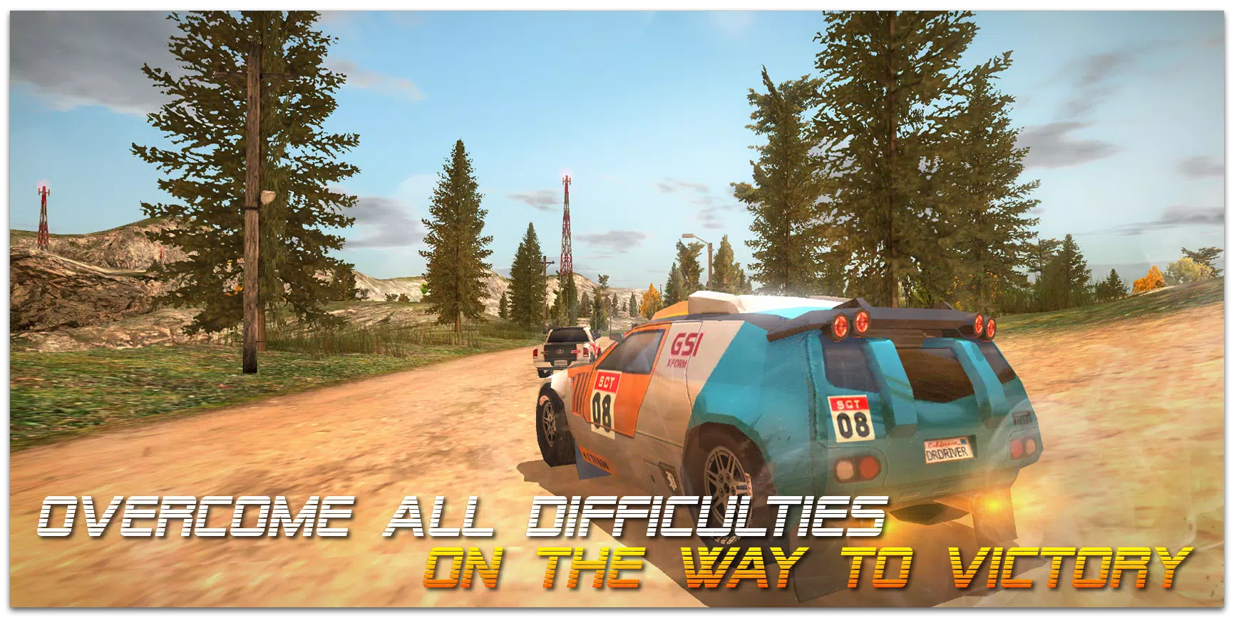 Xtreme Rally Driver HD Captura de tela 2