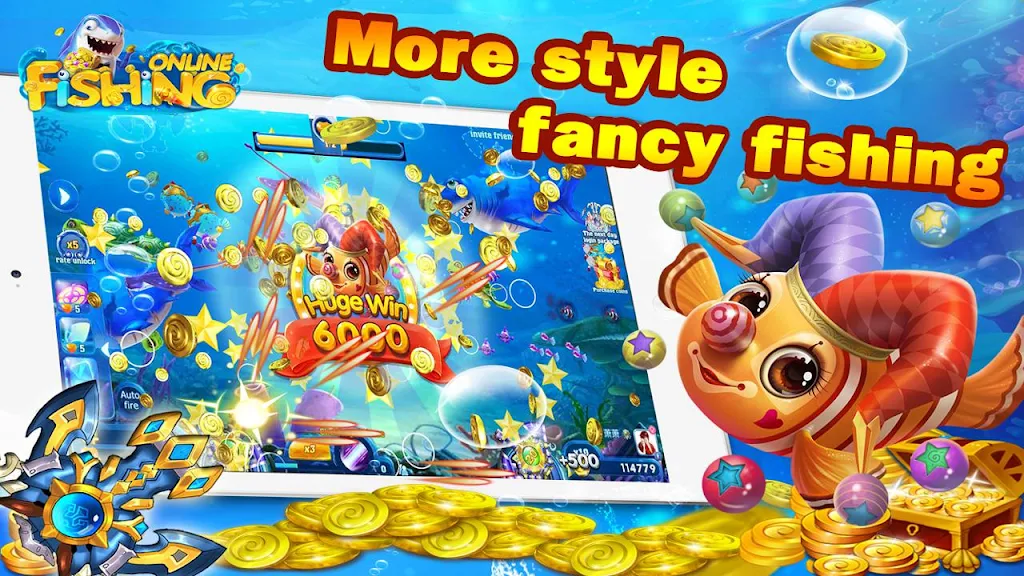 Fishing Online: Classic fish machine, free game スクリーンショット 2