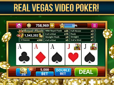 Video Poker Play Poker Offline 螢幕截圖 3