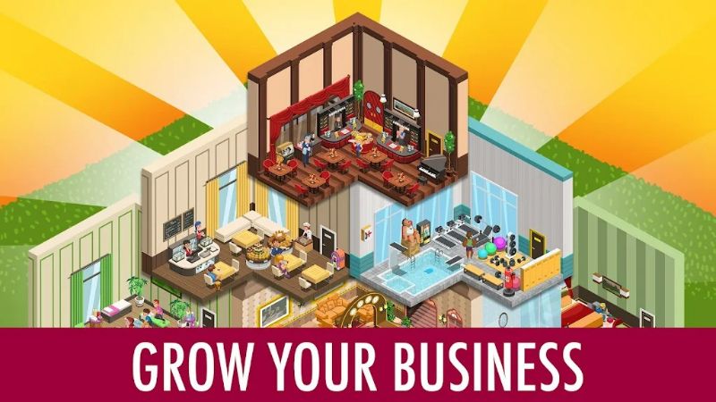 Hotel Tycoon Empire: Idle game 螢幕截圖 1