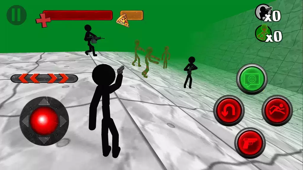 Stickman Zombie 3D 螢幕截圖 3