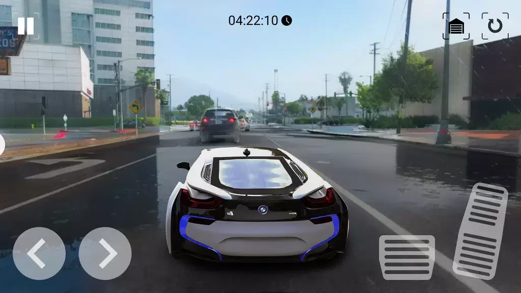 Driver BMW I8 Night City Racer ဖန်သားပြင်ဓာတ်ပုံ 0