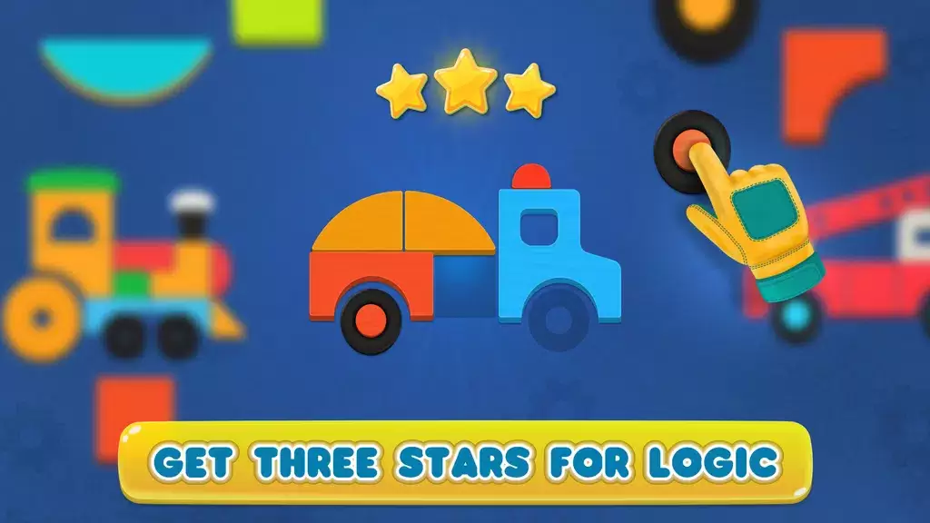 Cosmo Shapes Puzzles for kids 스크린샷 3