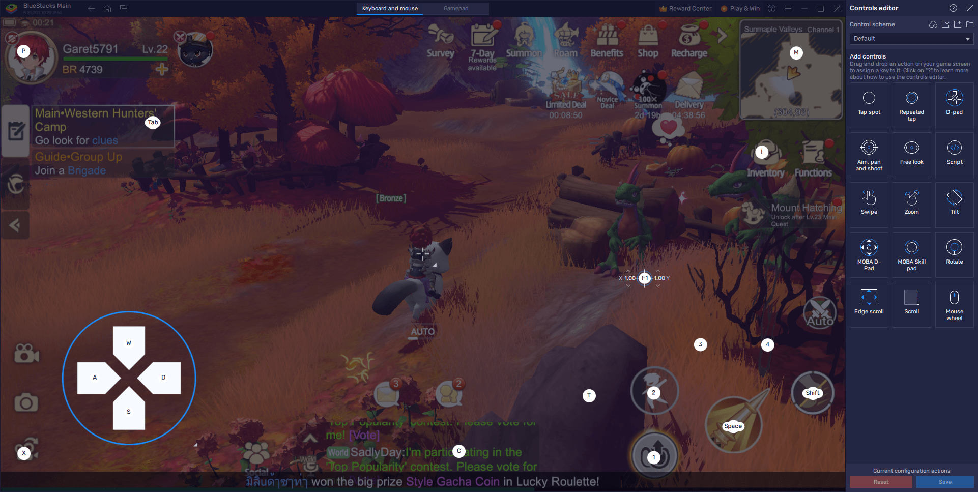 „Zwiększ swoją rozgrywkę PC Draconia Saga PC z Bluestacks”