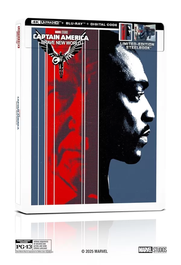 Captain America: Brave New World 4K Steelbook maintenant disponible pour la précommande