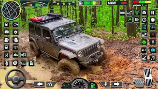 Offroad Mud Jeep Simulator 3d 螢幕截圖 1