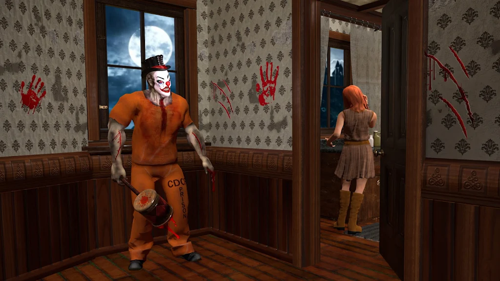 Joker Game: Scary Horror Clown Capture d'écran 2